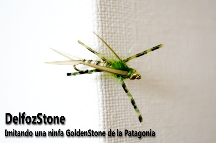 DelfozStone - Imitando una ninfa GoldenStone de la Patagonia