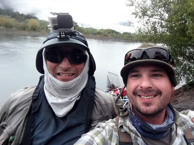 En Tierra de Gigantes, La Pesca del Salmn chinook en el sur de Chile.