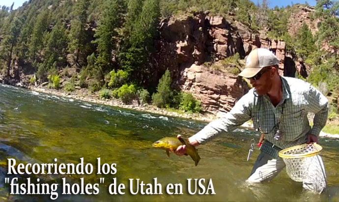Recorriendo los "fishing holes" de Utah - USA