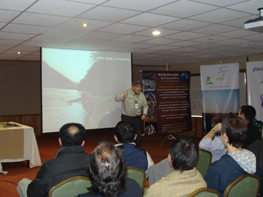 Rodrigo Sandoval  -  Primer Congreso de Pesca con Mosca "Chile Expo Fly Fishing"