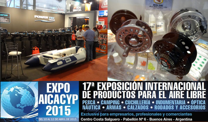 17 Exposicion Internacional de Pesca, Outdoors y Accesorios  AICACYP 2015 - Argentina