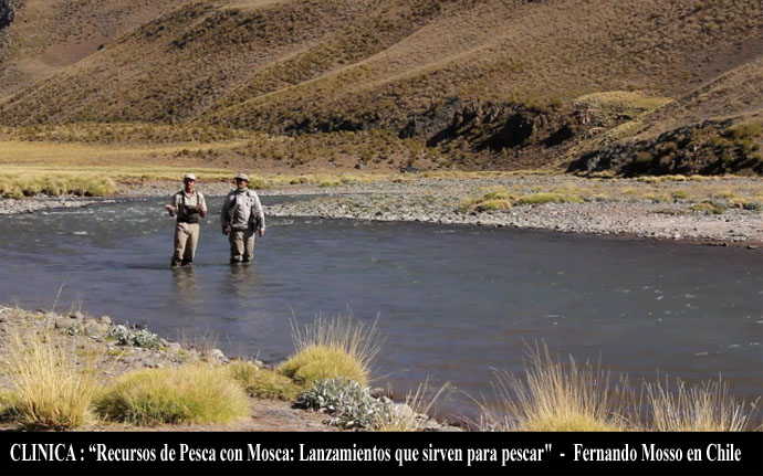 CLINICA : Recursos de Pesca con Mosca: Lanzamientos que sirven para pescar"  -  Fernando Mosso en Chile