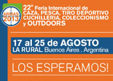 La 22 Feria Internacional de Caza, Pesca, Tipo Deportivo, Cuchillera, Coleccionismo y Outdoors - ARMAS 2013.