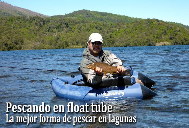 Pescando en Float Tube - La mejor forma de pesca en lagunas