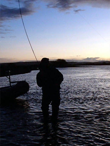 Cierre de temporada y radiografía de la pesca el río Limay