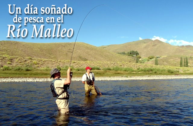 Un da soado de pesca en el ro Malleo - Patagonia Argentina